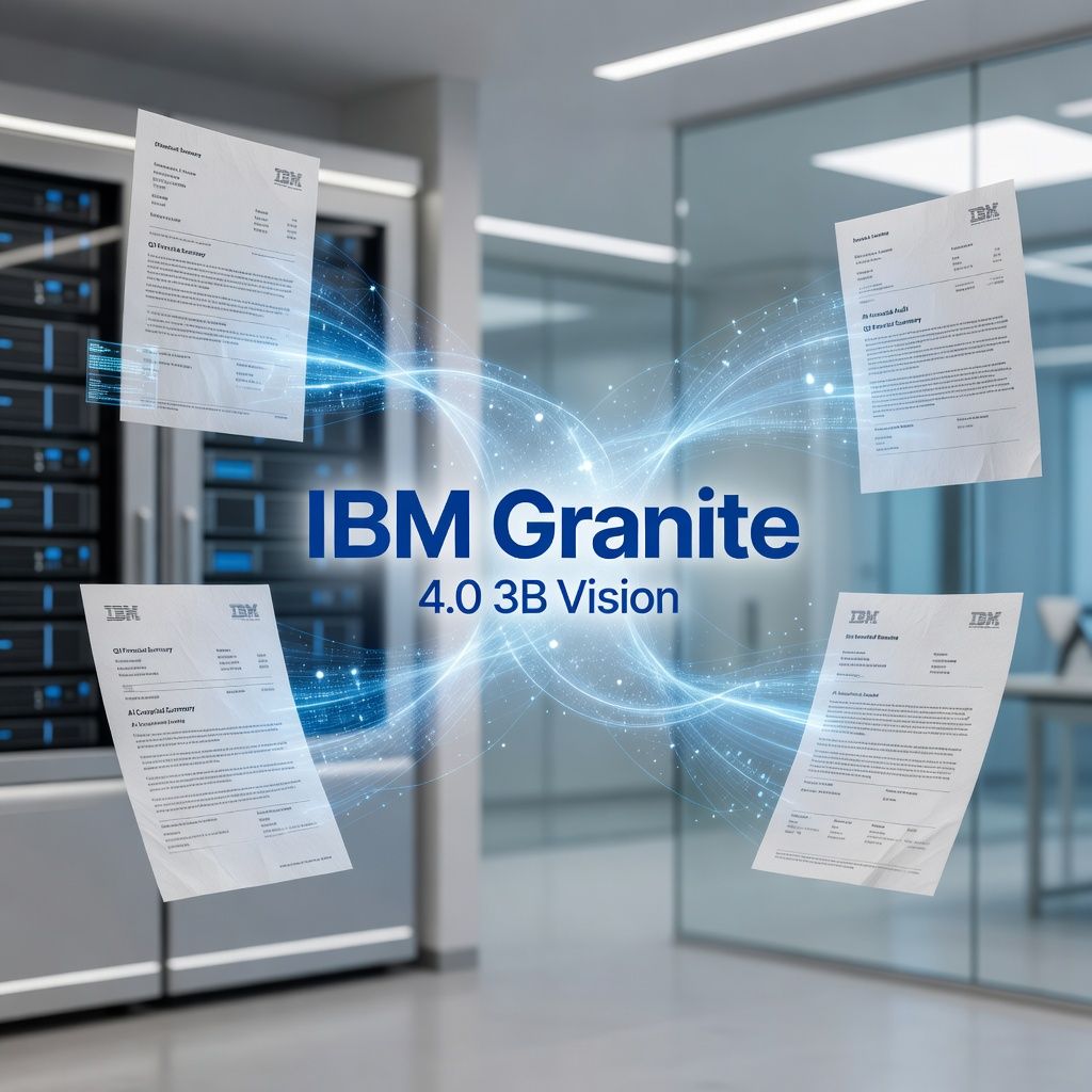 IBM Granite 4.0 3B Vision: Enterprise-Ready Multimodal Model Now Open