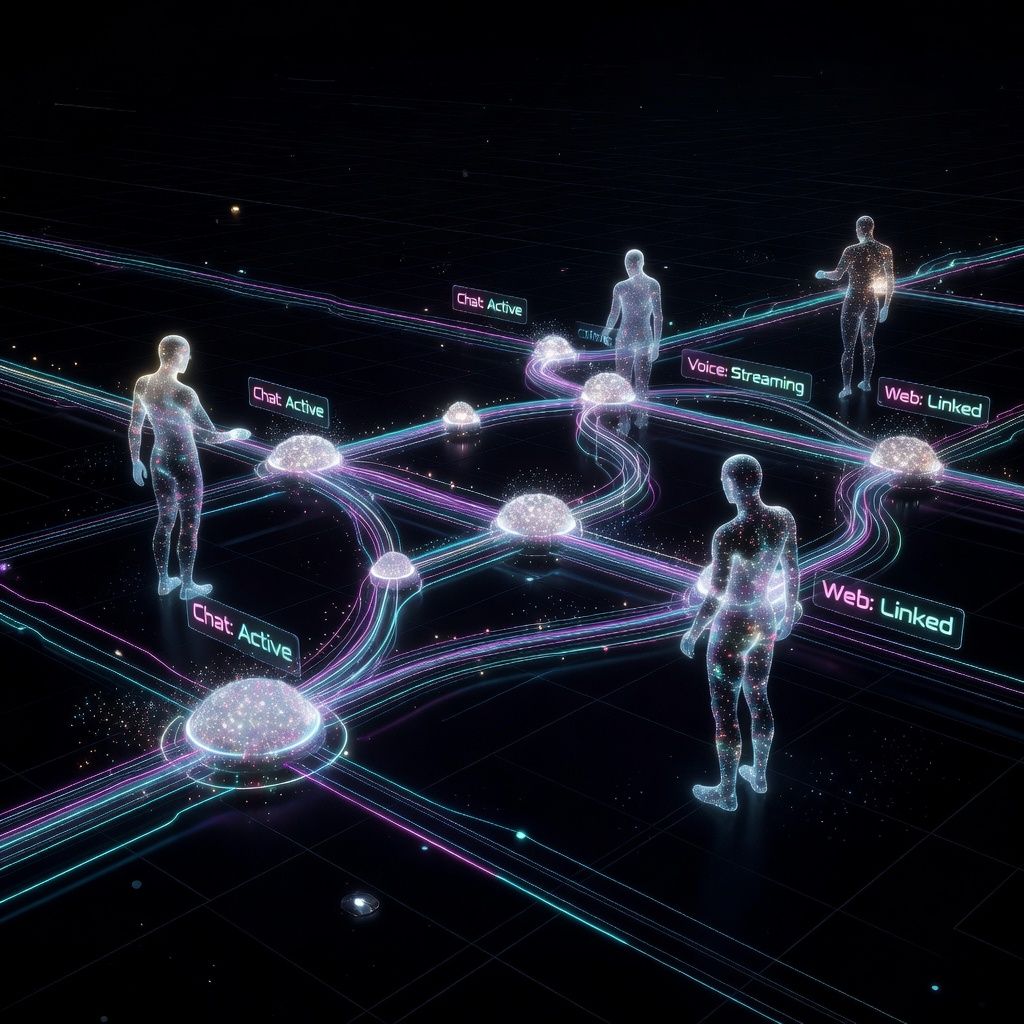 Mugib: AI Agents for Seamless Cross-Channel Interaction