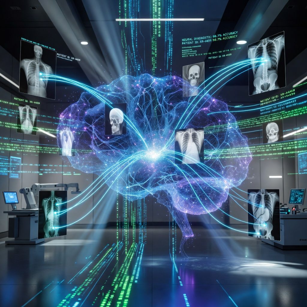 New Vision-Language Model Mimics Radiologists' Eye Movements for Better X-Ray Analysis