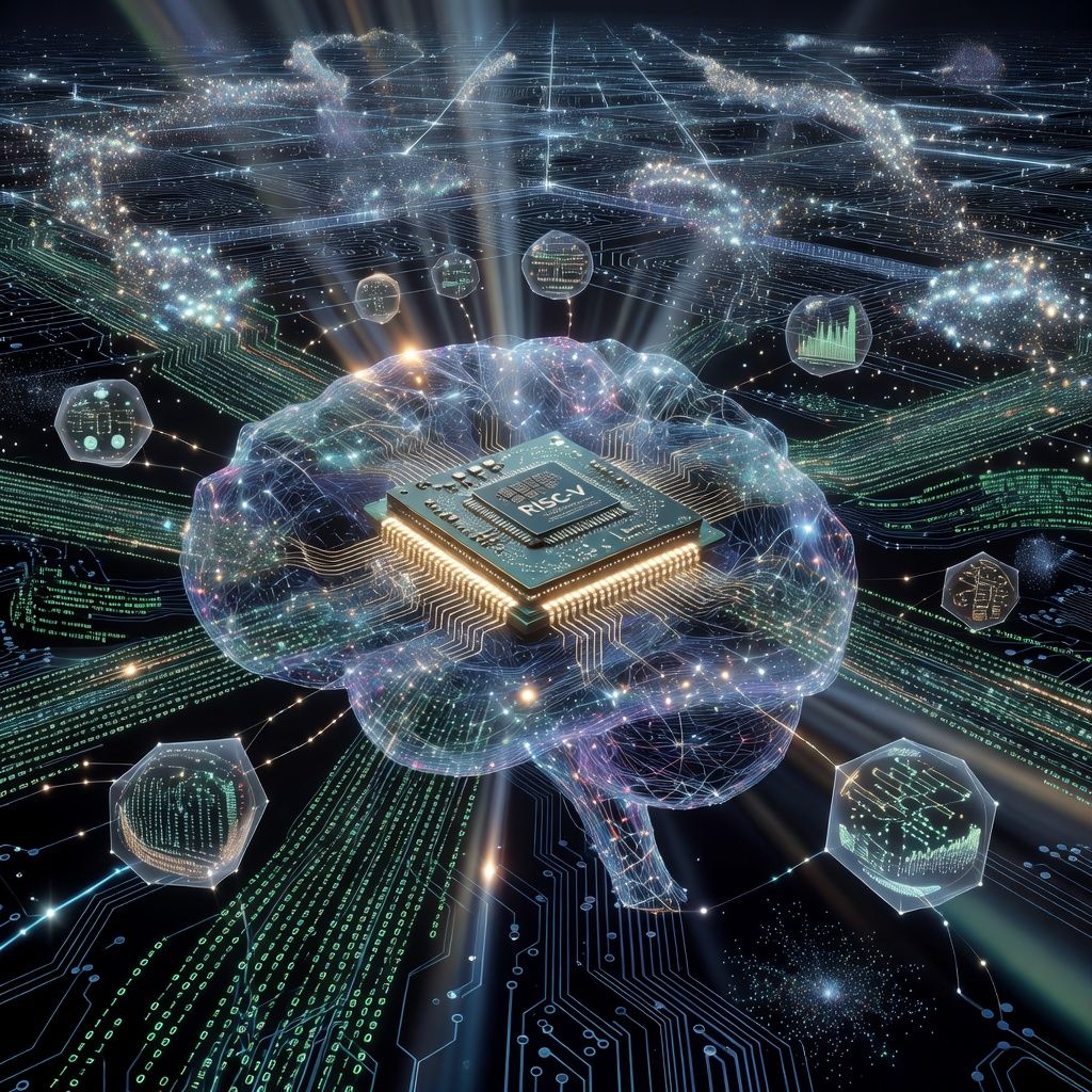 AI Agent Independently Designs Functional RISC-V CPU Core